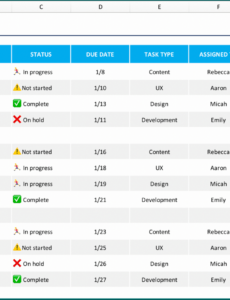 Free Blank Daily Task Management Template Doc Sample