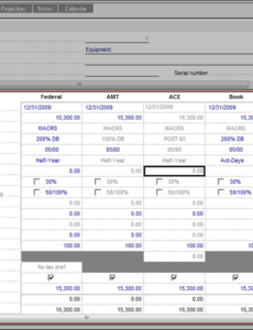 Free Printable Fixed Asset Management Template Doc Sample