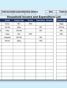 income and expense template excel basic income and expense template excel