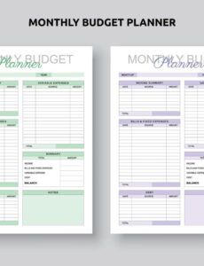 printable personal monthly budget plan printable budget planner templates income and expense tracker personal monthly income and expense template pdf