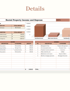 rental property income and expense template  download in excel google sheets  template rental property income and expense template doc