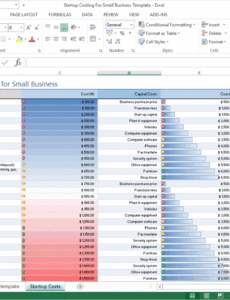 sample business start up cost template excel business start up expense template pdf