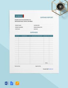 sample construction project expense sheet template  prntblconcejomunicipaldechinugovco construction project expense sheet template doc