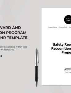 Blank Outreach Program Proposal Template