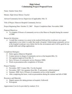 Custom After School Program Proposal Template Pdf