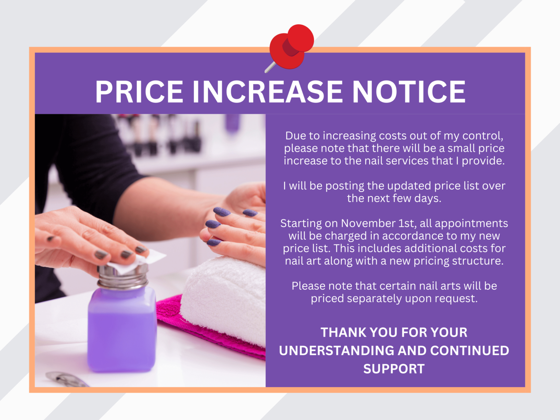 Custom Price Increase Proposal Template Doc Sample