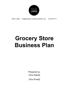 Custom Retail Shop Business Proposal Template Pdf