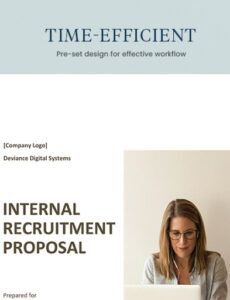 Free  Recruitment Agency Proposal Template Doc Sample