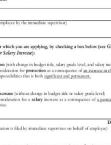 Free  Wage Increase Proposal Template Excel