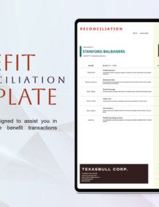 Blank Accrued Expense Reconciliation Template Excel Sample