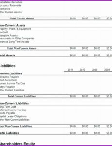 Blank Accrued Expense Reconciliation Template Word