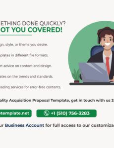 Free Custom Land Acquisition Proposal Template Doc Sample