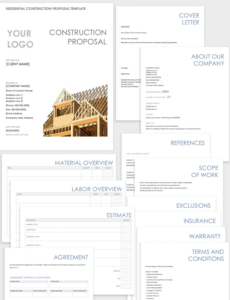 Free  Land Surveying Proposal Template Doc