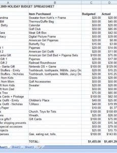 Free  Medical Expense Spreadsheet Template Excel Sample