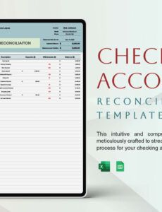 Free Printable Accrued Expense Reconciliation Template Doc