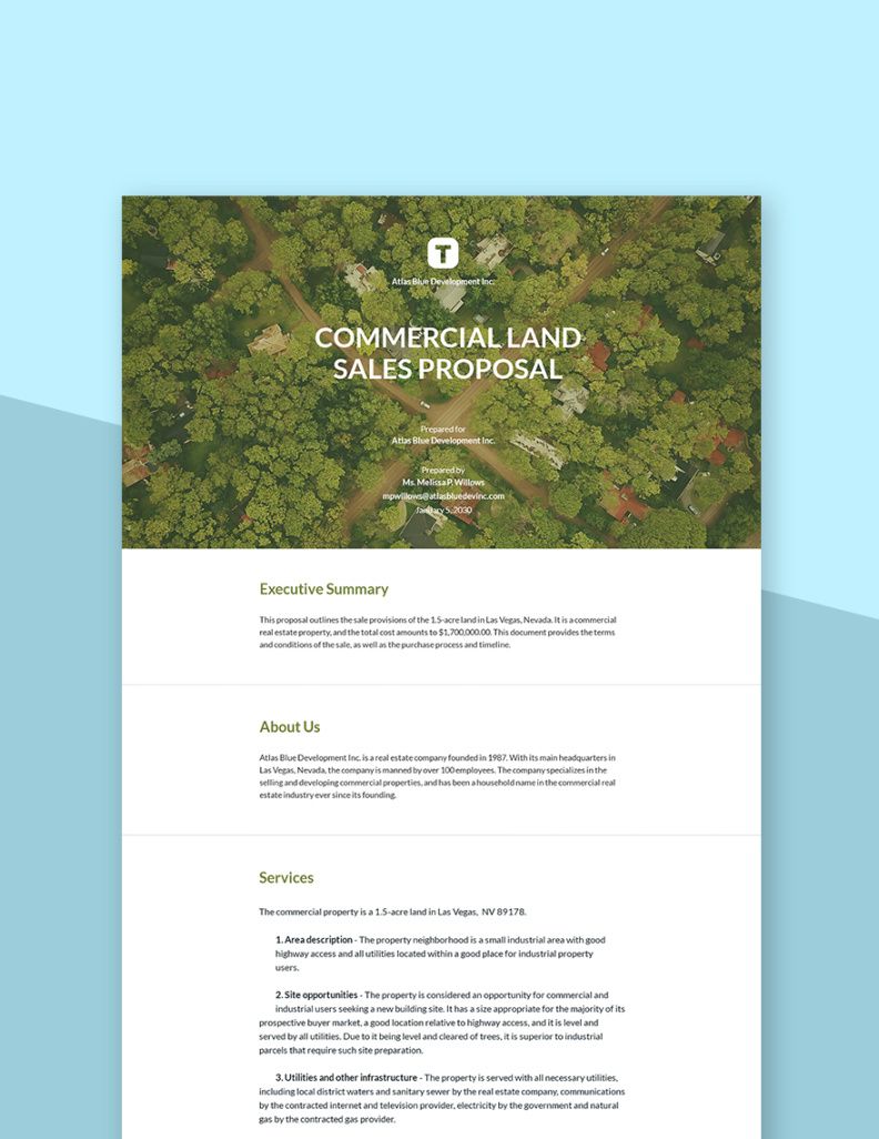Free Printable Land Surveying Proposal Template PDF Sample Free Printable Land Surveying Proposal Template Pdf Sample