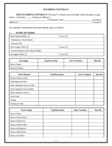 Free  Water Supply Project Proposal Template Pdf