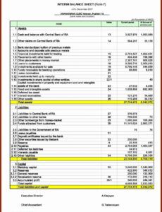 Printable Operating Expense Reconciliation Template Pdf