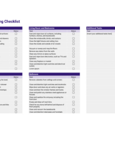 editable 6 best templates for cleaning schedules free  ssp move out cleaning list template doc