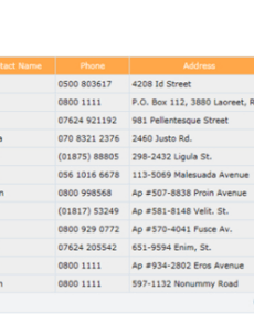 editable supplier list management  appforms templates vendor approved list template word