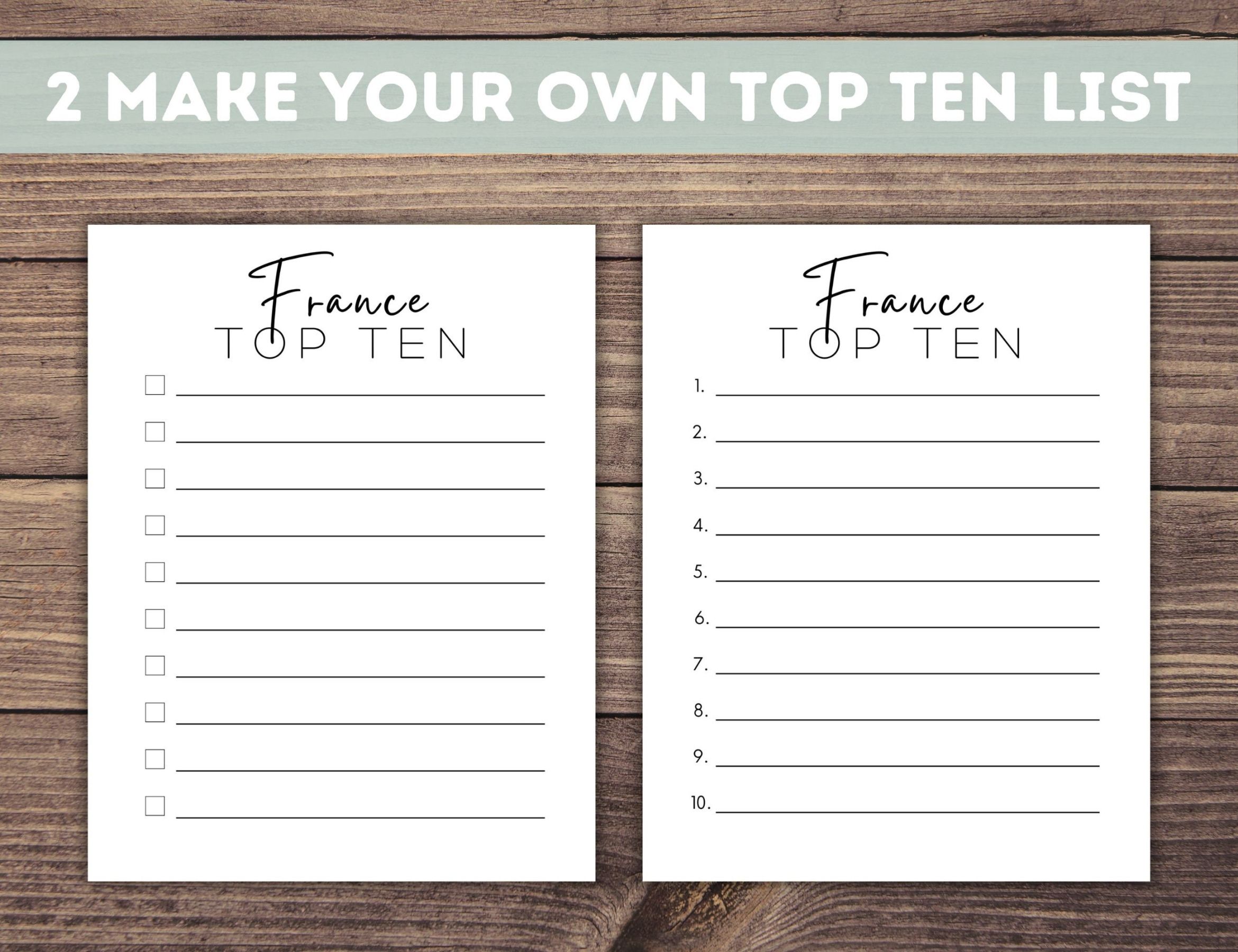 france bucket list printable  france travel planner checklist  france travel adventure list europe travel bucket list template excel