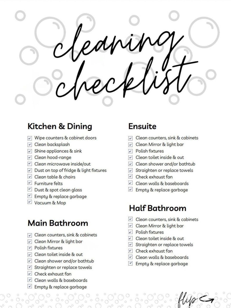 Free Editable Printable Cleaning Checklist Etsy Singapore Basic House Cleaning List Template free editable printable cleaning checklist etsy singapore basic house cleaning list template