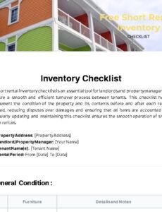 printable free furniture inventory checklist template to edit online furniture inventory list template pdf