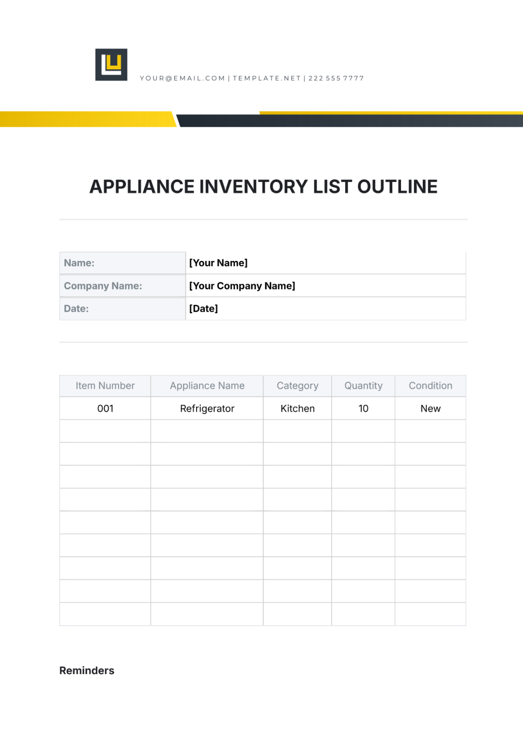 printable free personal property inventory list template to edit online personal property inventory list template pdf