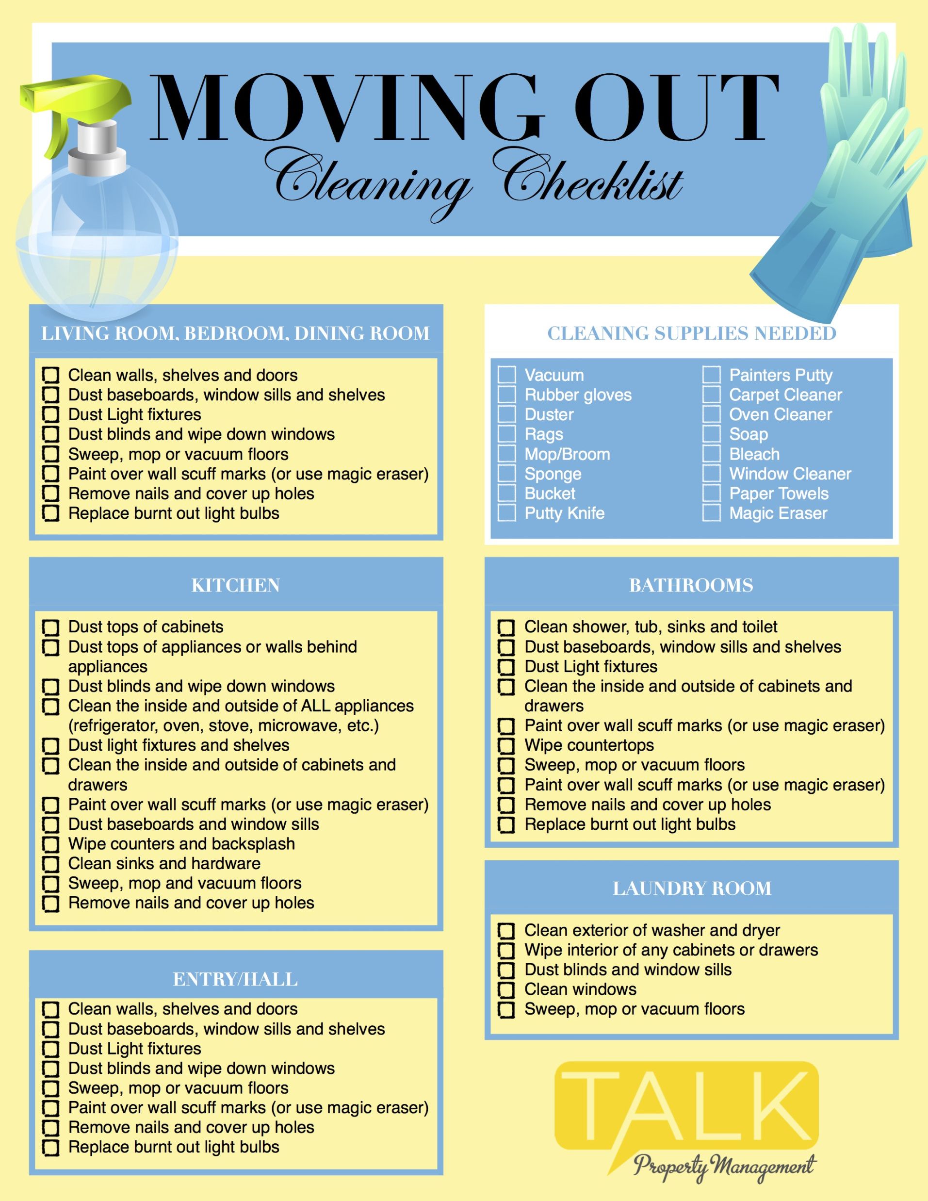 Printable Move Out Cleaning Checklist Apartment Cleaning List Template Doc printable move out cleaning checklist apartment cleaning list template doc