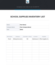 editable free linen inventory format template to edit online church inventory list template