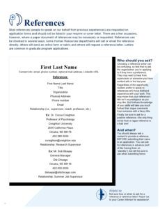 editable reference list for job template  prntblconcejomunicipaldechinugovco job reference list template doc