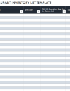 printable 17 free inventory list excel templates  word excel samples packing inventory list template pdf