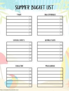 printable bucket list template senior bucket list template doc