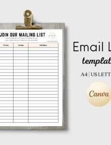 join-our-mailing-list-template