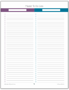 master-to-do-list-template