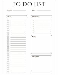 office-to-do-list-template