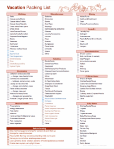 packing-list-template-for-vacation