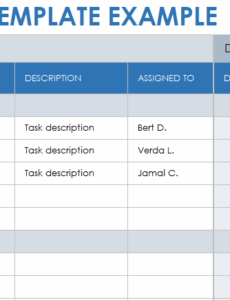 project-management-task-list-template