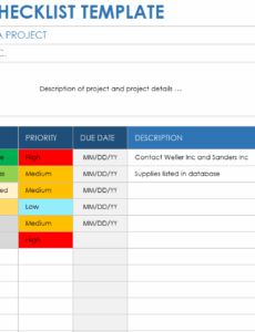 project-to-do-list-template